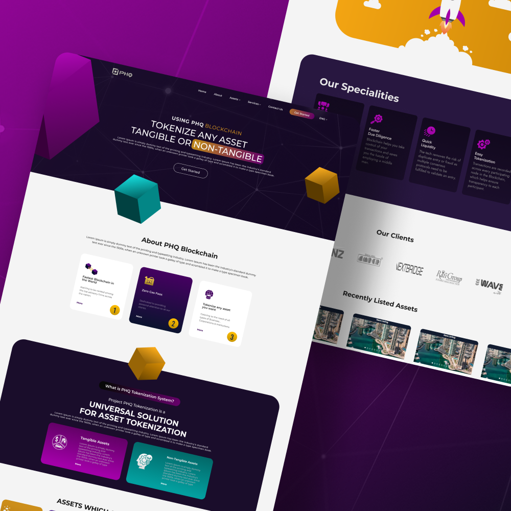 Bloackchain Website | UI Design 3d animation app branding design dribbble figma graphic design illustration logo motion graphics ui uiux