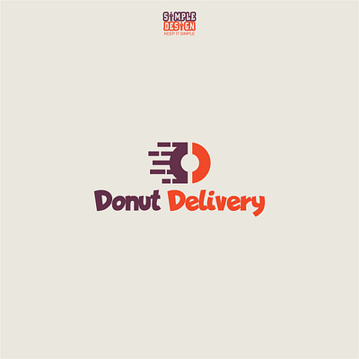 Donut Delivery brand identity graphic design logo logo design visual identity