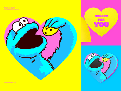 What is love? Cookies! character design graphic design illustration vector
