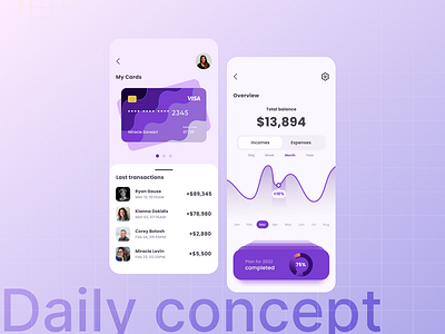 Content Finance 1 app design ui ux