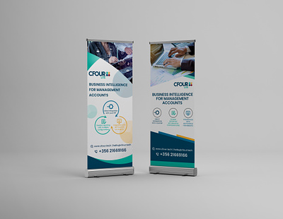 Product Marketing Rollup Banner banner modern rollup rollup stand banner