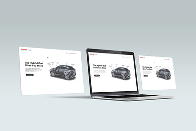 Landing page adobexd branding car dailychallenge dailyui design graphic design honda landingpage ui uichallenge uidesign webdesign website websitedesign