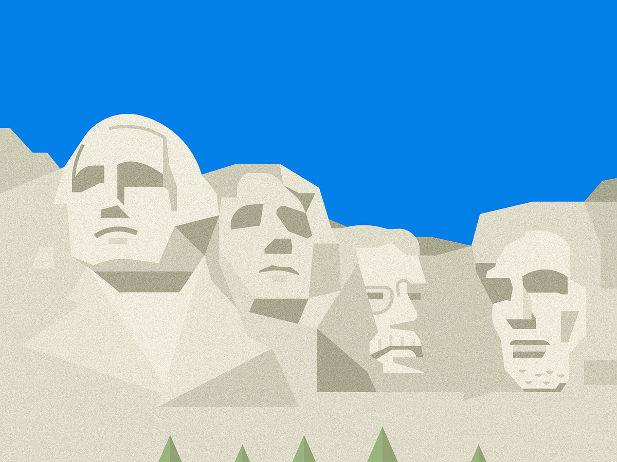 Mount Rushmore designs, themes, templates and downloadable graphic