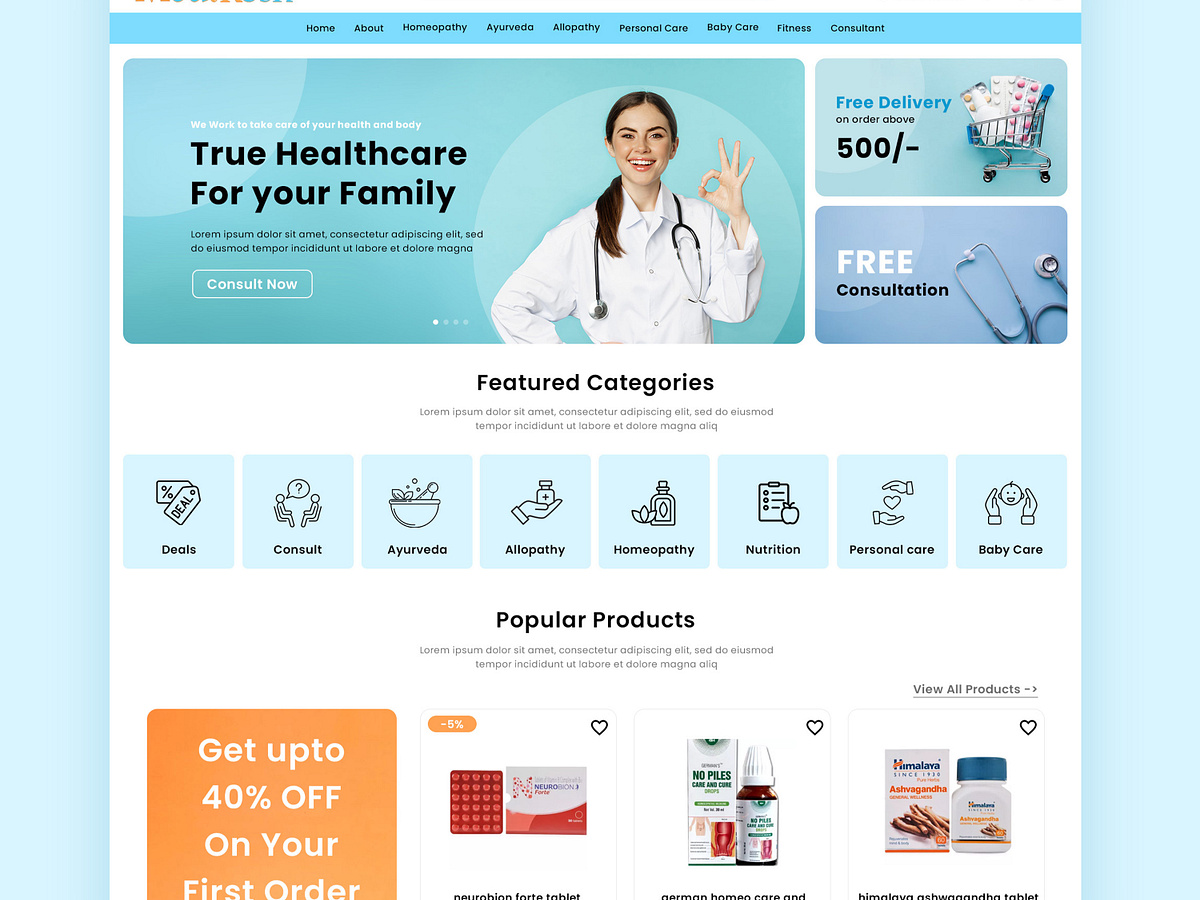 Pharmacy Website designs, themes, templates and downloadable graphic ...