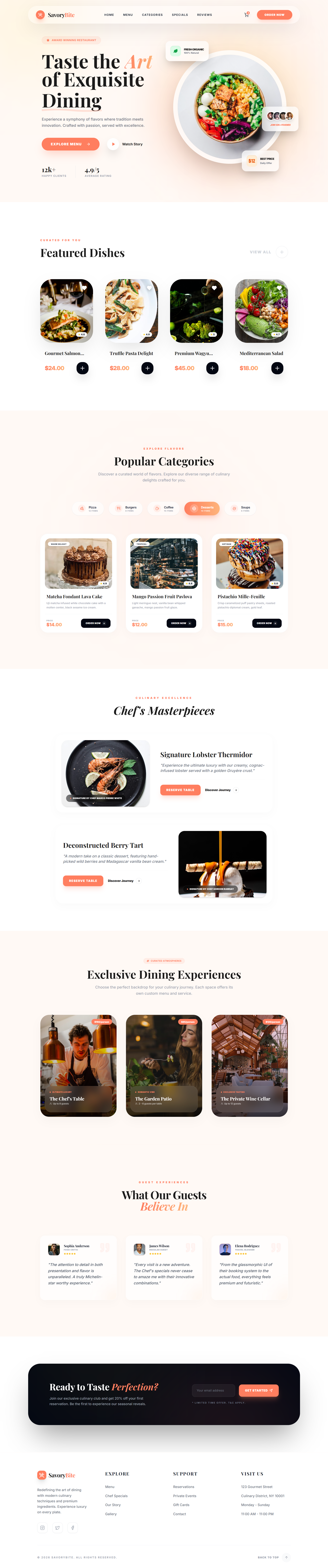 Restaurant | Food Ordering Website Design food delivery website food delivery website ui food order food order website food order website ui food website food website design food website ui food website ui design restaurant website restaurant website design restaurant website ui restaurant website ui design uidesign uiux design web design