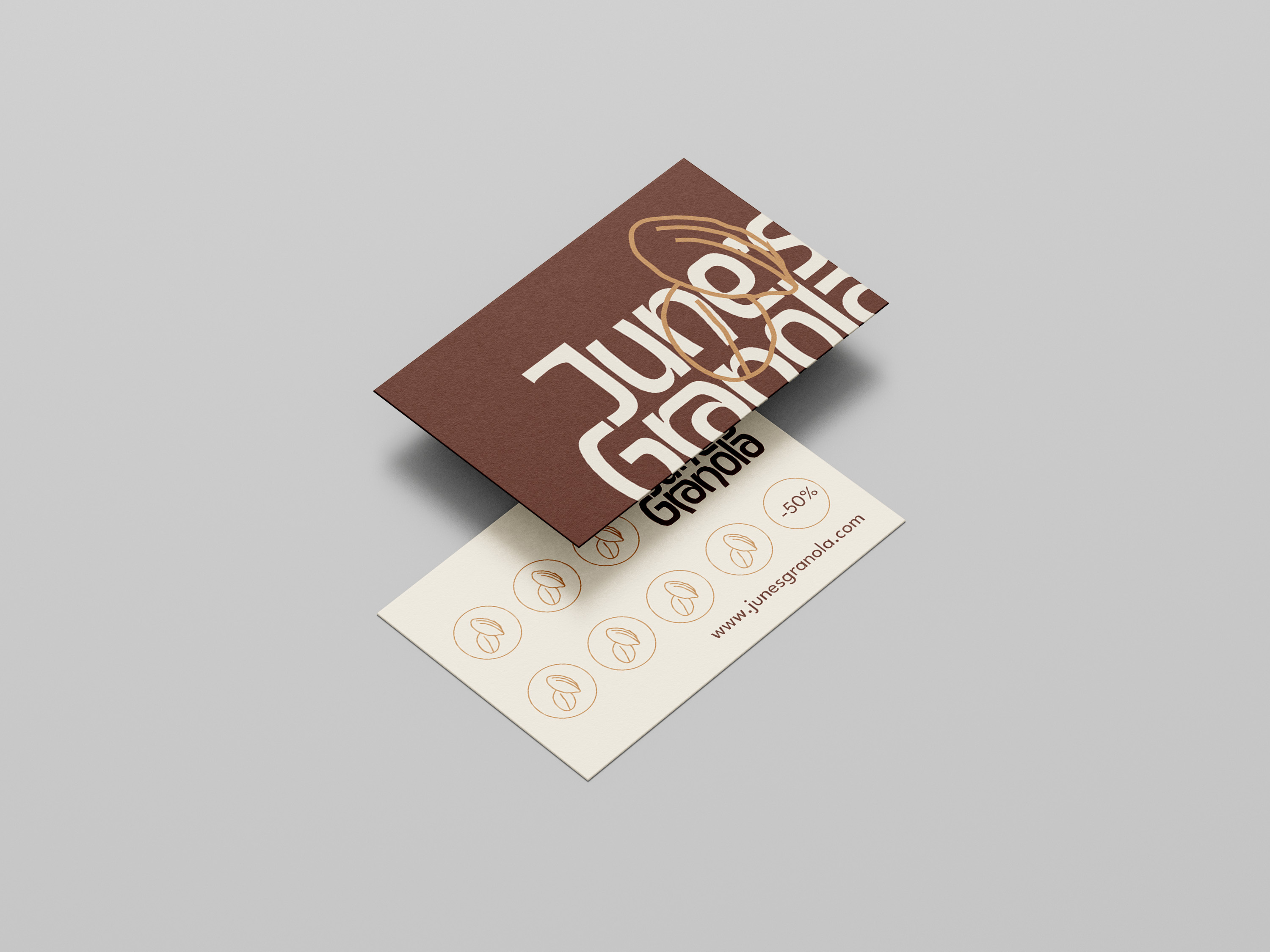 Business card design - loyalty card adobe illustrator business card graphic design handdrawn assets illustrator loyalty card minimalist design print print design