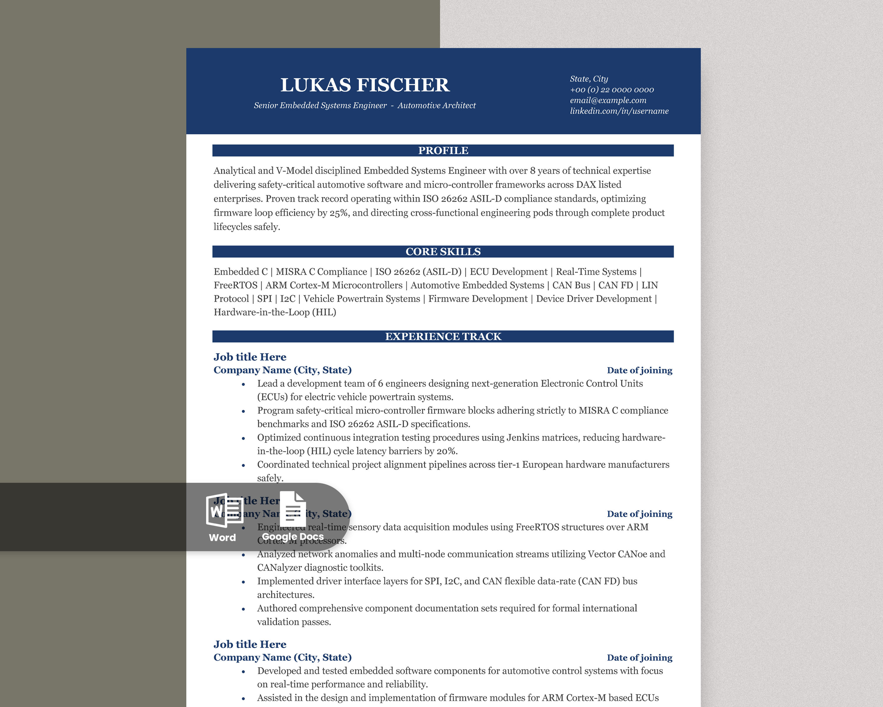 ATS Resume Template 2 page resume template ats cv template ats friendly cv career resume template clean resume template corporate resume cover letter template cv design template editable resume executive cv google docs resume instant download resume job application template minimal resume design modern cv template professional cv template professional resume recruiter approved resume resume bundle word resume template