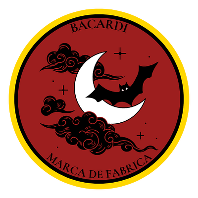 Bacardi Logo rework branding design graphic design illustration logo vector