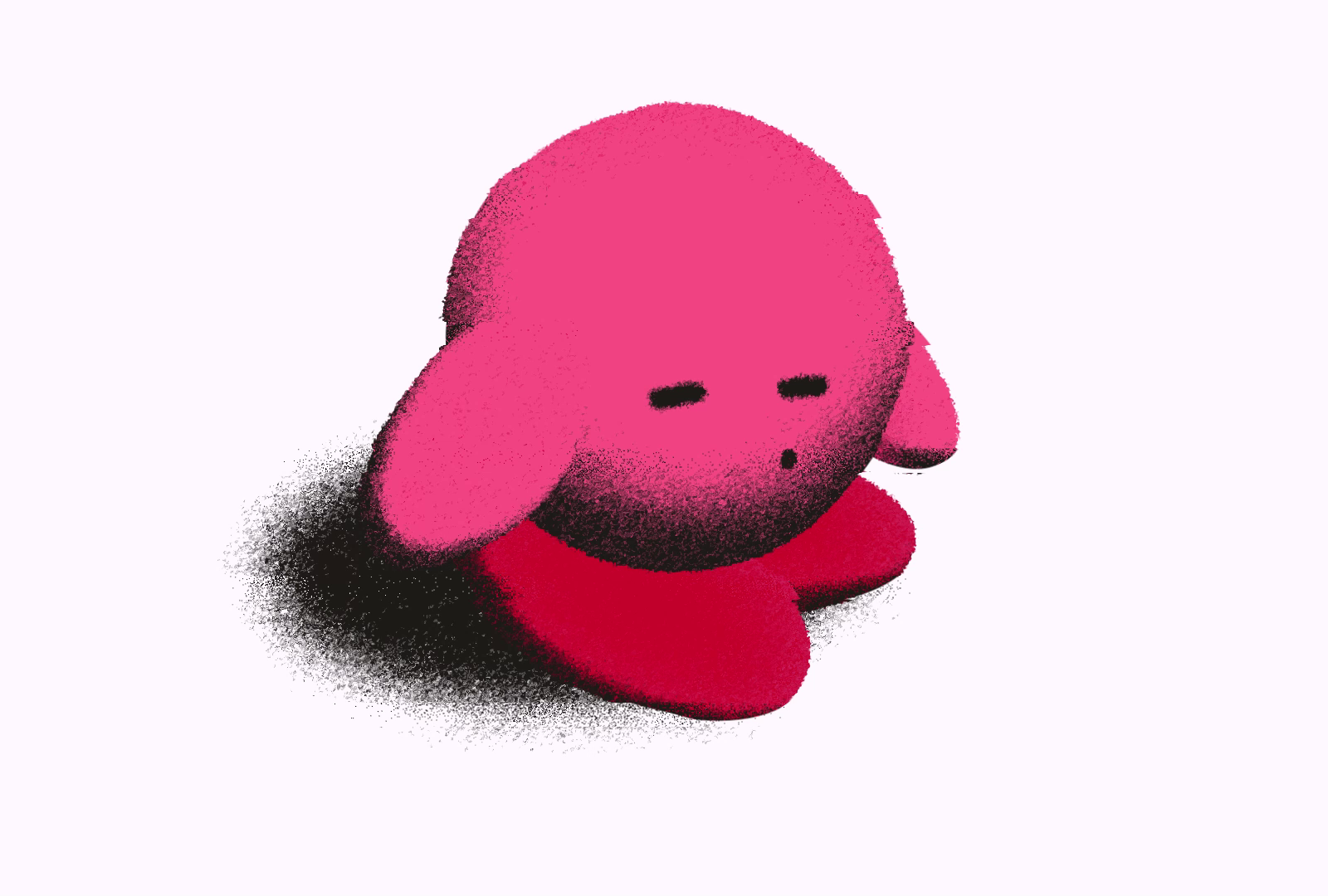 Kirby Eats You by Dennis DiMaggio on Dribbble