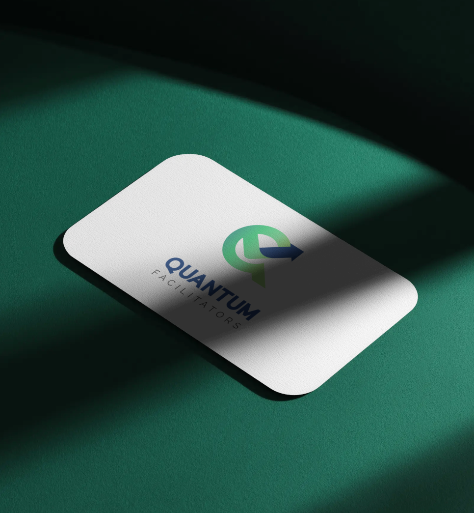 Quantum Excellence Mark branding graphic design logo