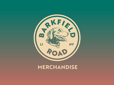 Barkfield Road Merchandise branding graphic design hat design illustration logo design pet products product design shirt design