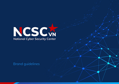 Brand guidelines: National Cyber Security Center - NCSC branding graphic design logo