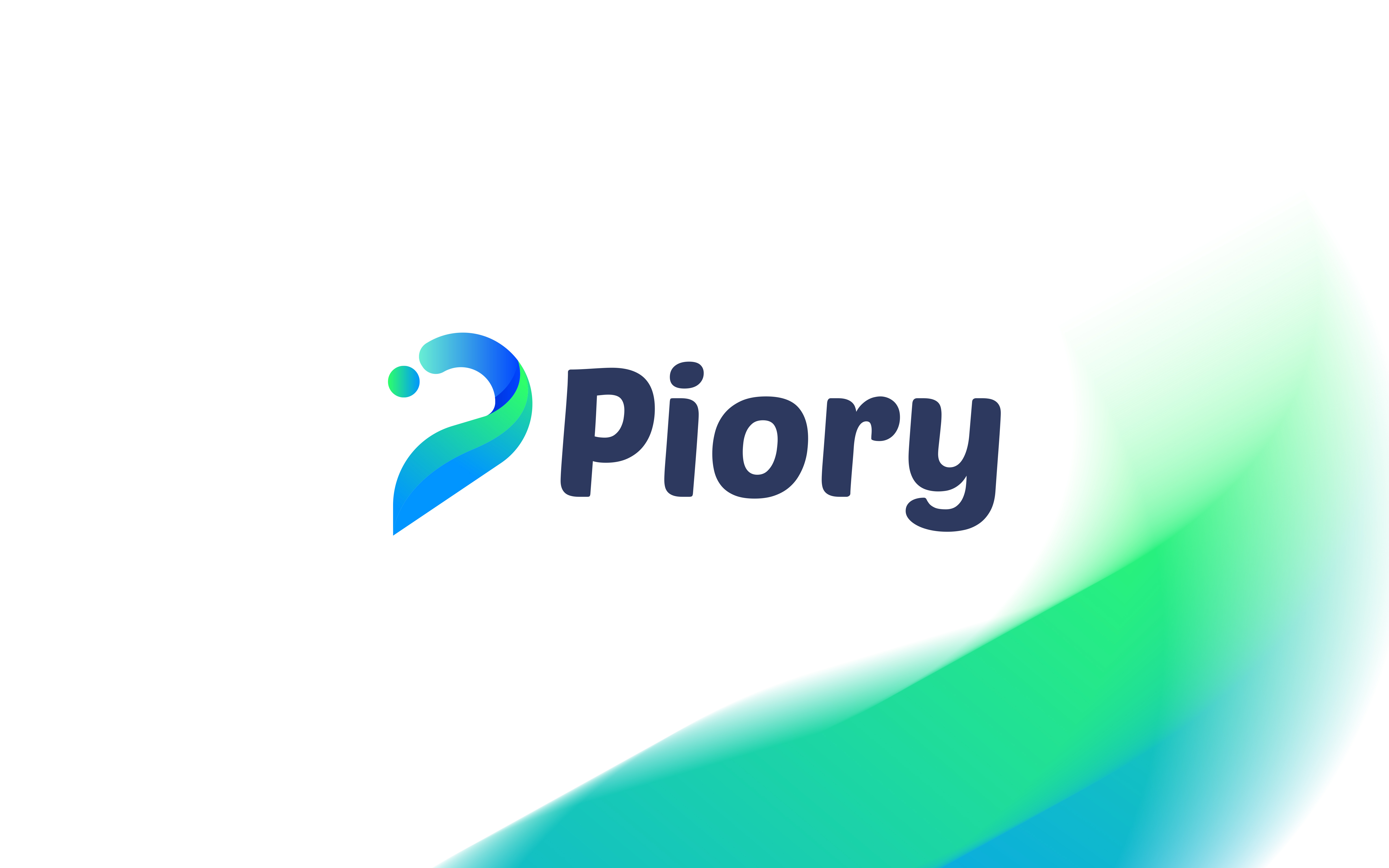 Piory - P logo, P letter logo, Modern logo, UI, AI, Tech, App ai app application branding creative logo gradient logo graphic design logo modern logo modern tech logo p letter logo p logo software ui web3 website