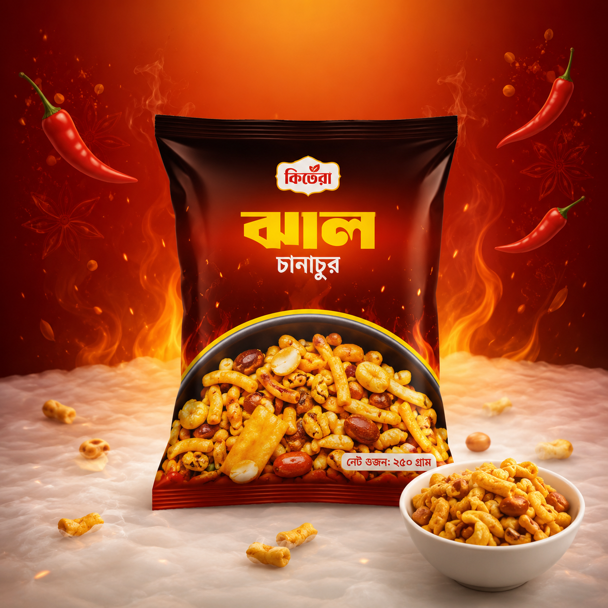 Chanachur Packaging Design brand identity branding food design food packaging graphic designer label design package design packaging design product packaging snack packaging