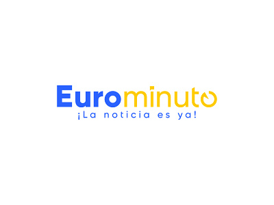 Eurominuto Logo branding chat logo logo media logo newspaper watch