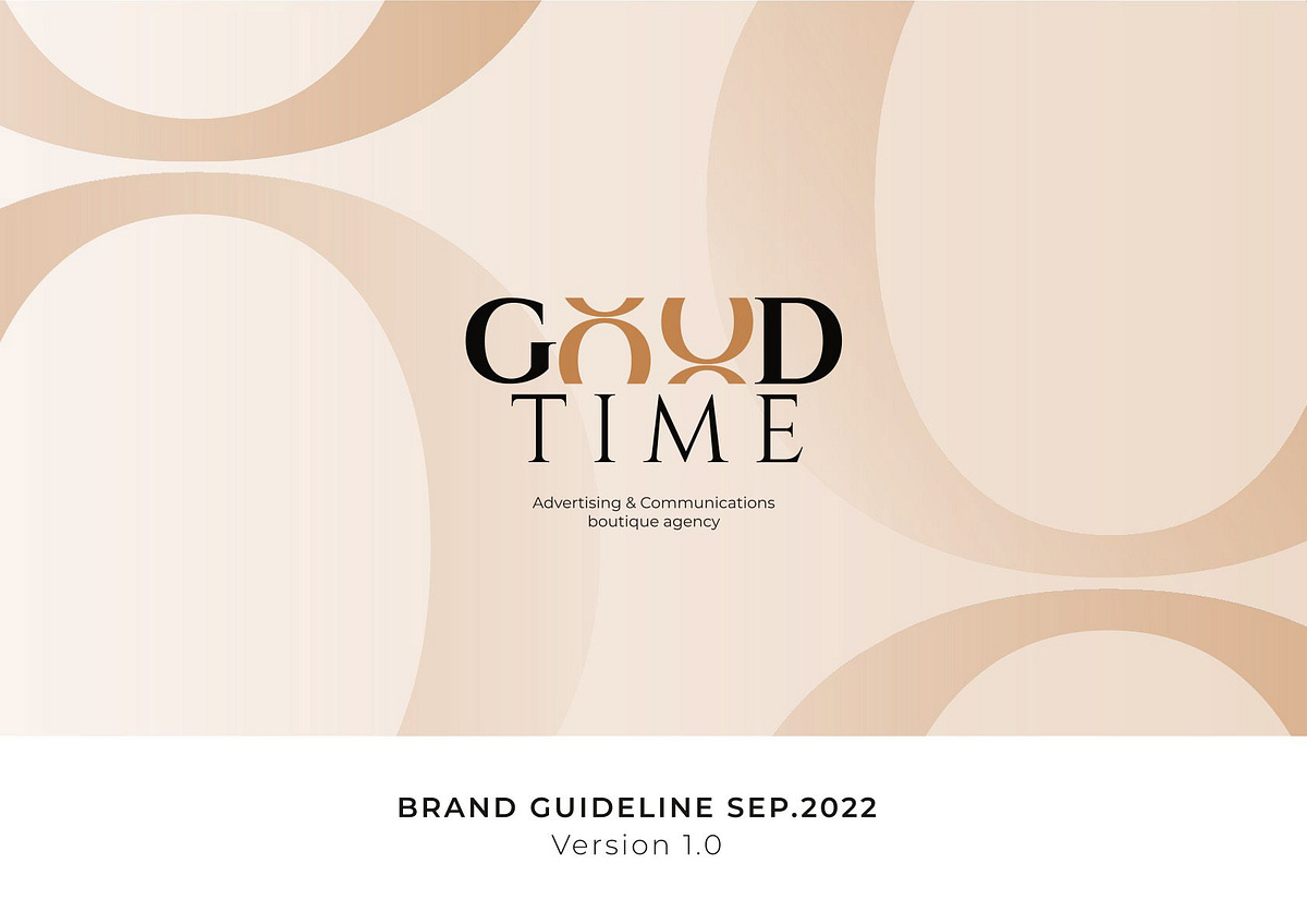Brand guidelines Goodtime by Hân Minh on Dribbble