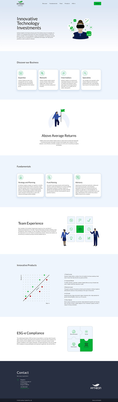 Hytheon Capital © 2023 frontend icon illustration ui ux website