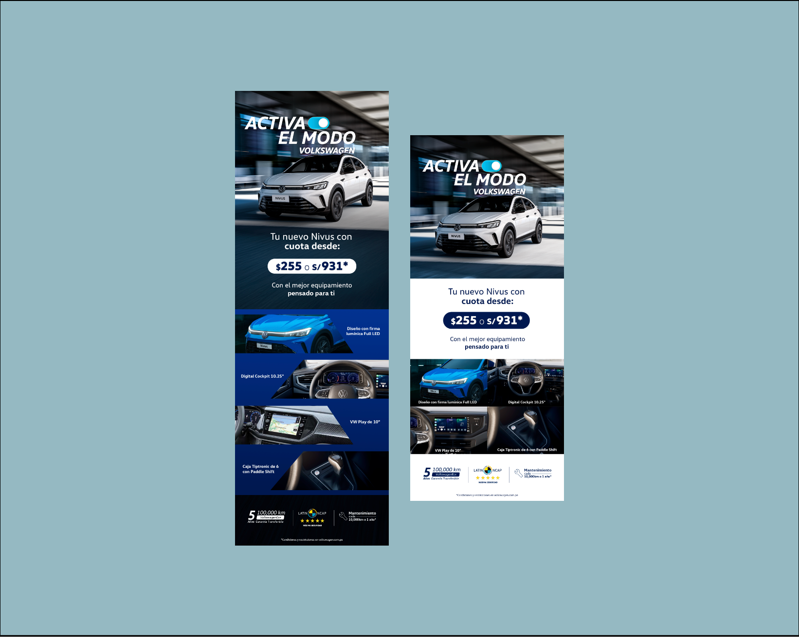 E-mailings graphic design