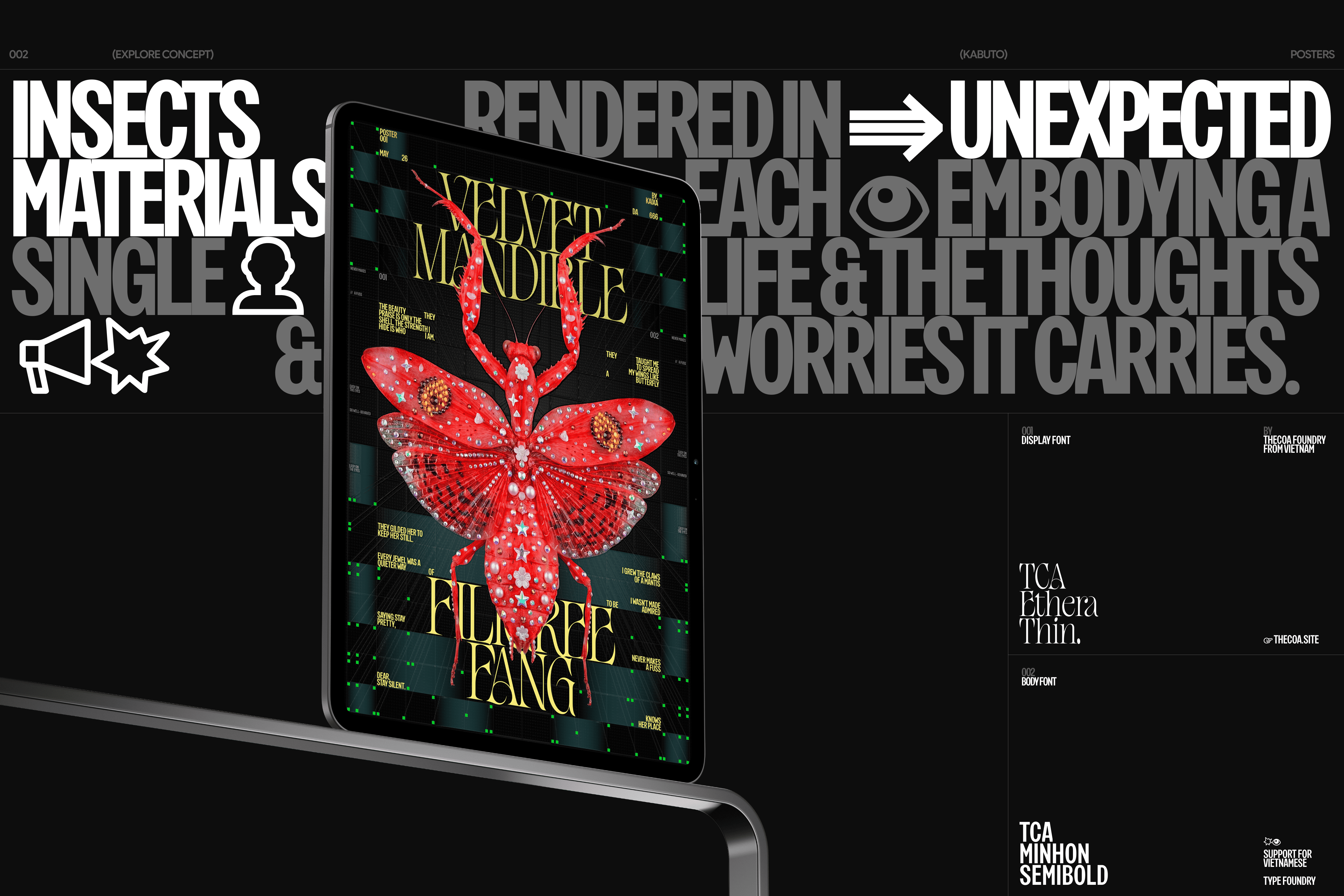 Kabuto Zecter Poster Series branding desgin design graphicdesign illustration inteface kaixapham typography ui ui ux design