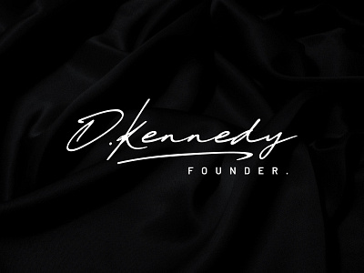 D.Kennedy Founder Logo branding brandlogodesign businesslogodesign companylogo creative design graphic design graphicdesigners illustration inspiration logo logodesigner logodesigning logodesignservices professionallogodesign signaturelogo simple ui