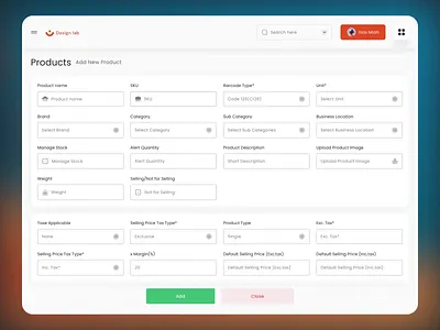 Ecommerce Add Product Page Design add add product animation dashboard design drop e commerce e commerce editing motion graphics plus product product design product page products shop web app web design web ui website