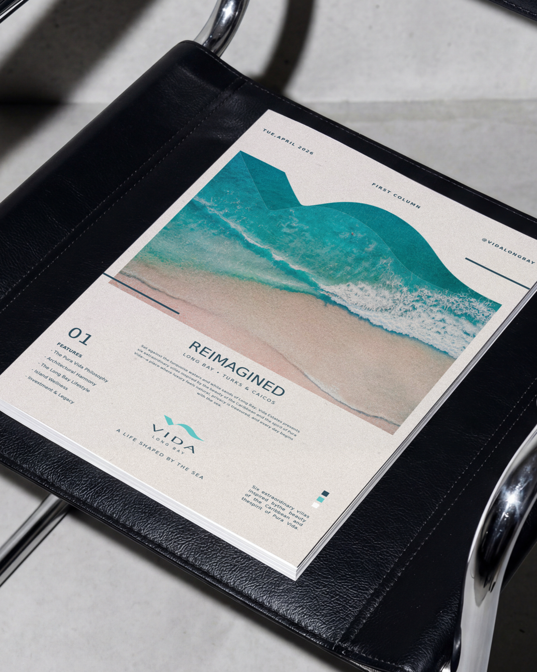 Brand Identity Vida Long Bay beach logos blues brandidentitydesign branding design design aesthetics graphicdesign hospitalitydesign illustrator logo logo design logodesigner logoinspiration luxury logos luxurybranding luxuryrealestate realestatebranding turksandcaicos