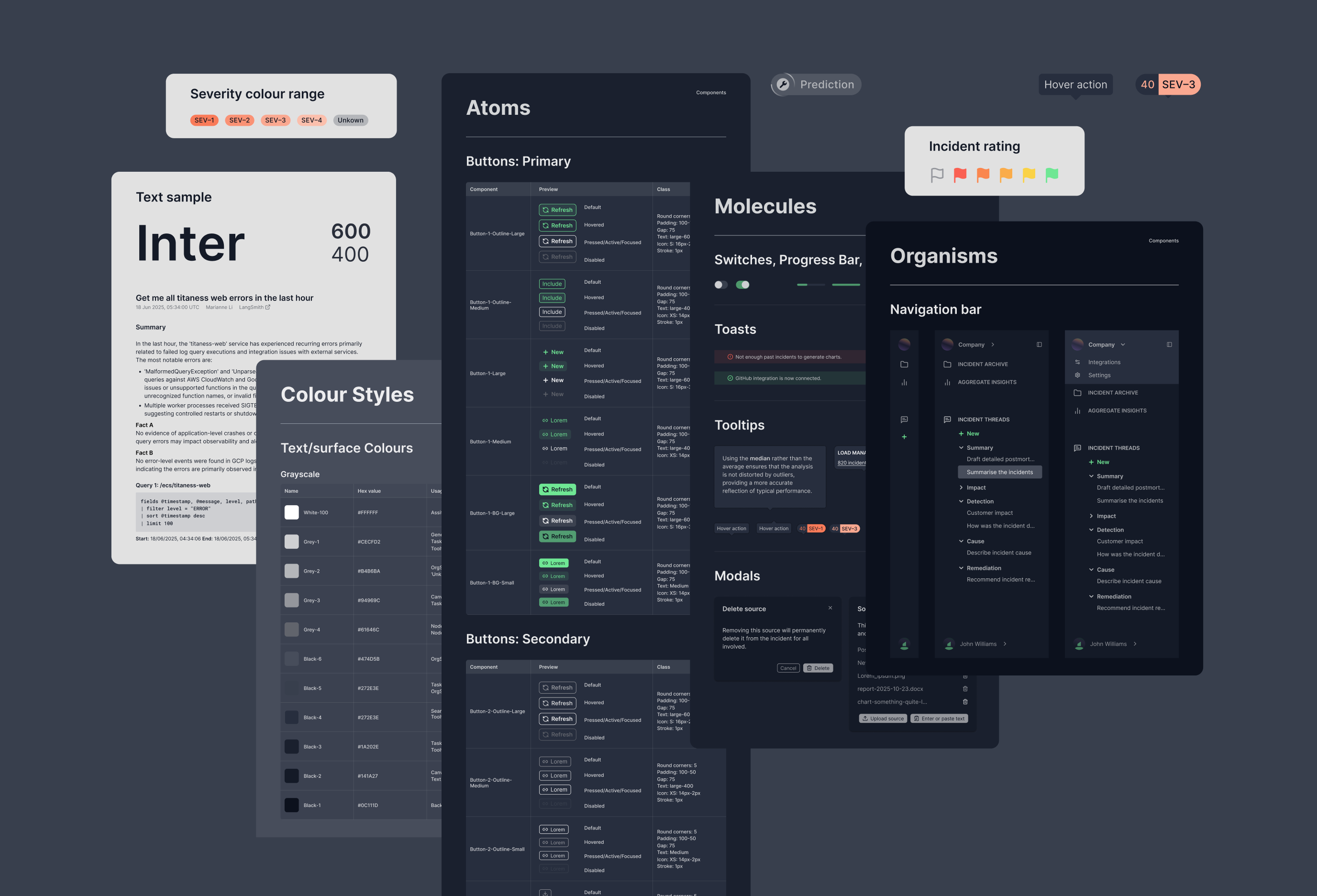 Phoebe: design system