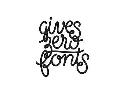 GFZ design fun hand done icon type