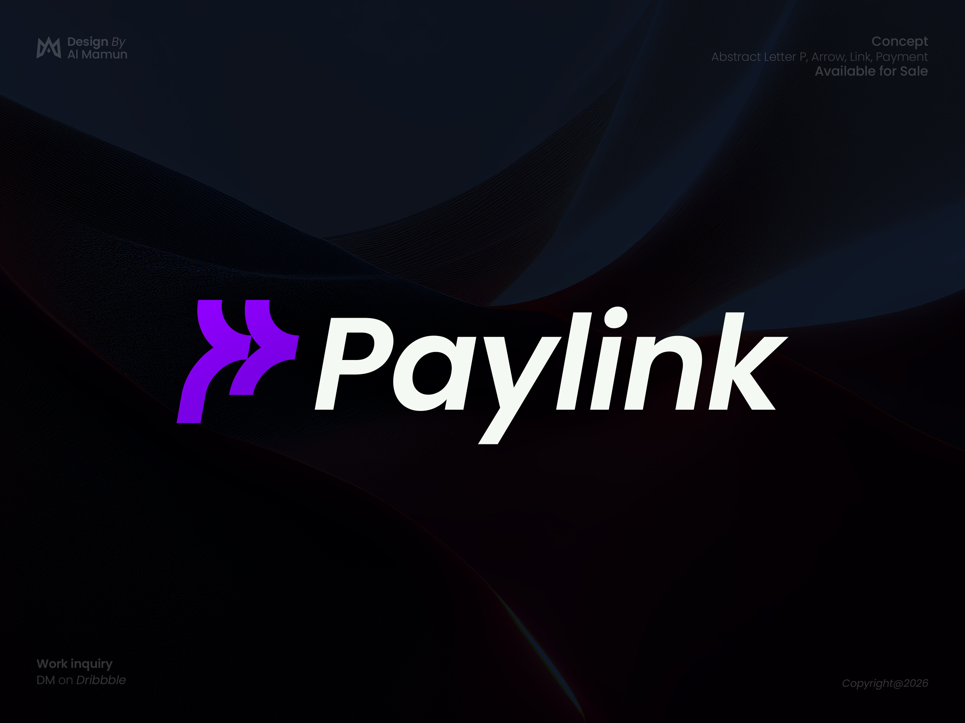 Paylink — Payment Logo Design | Abstract Letter P + Arrow abstractlogo arrow brandidentity branding connection digitalwallet finance fintech letter p link logo logodesign minimalist monogram p logo pay paylink payment transaction