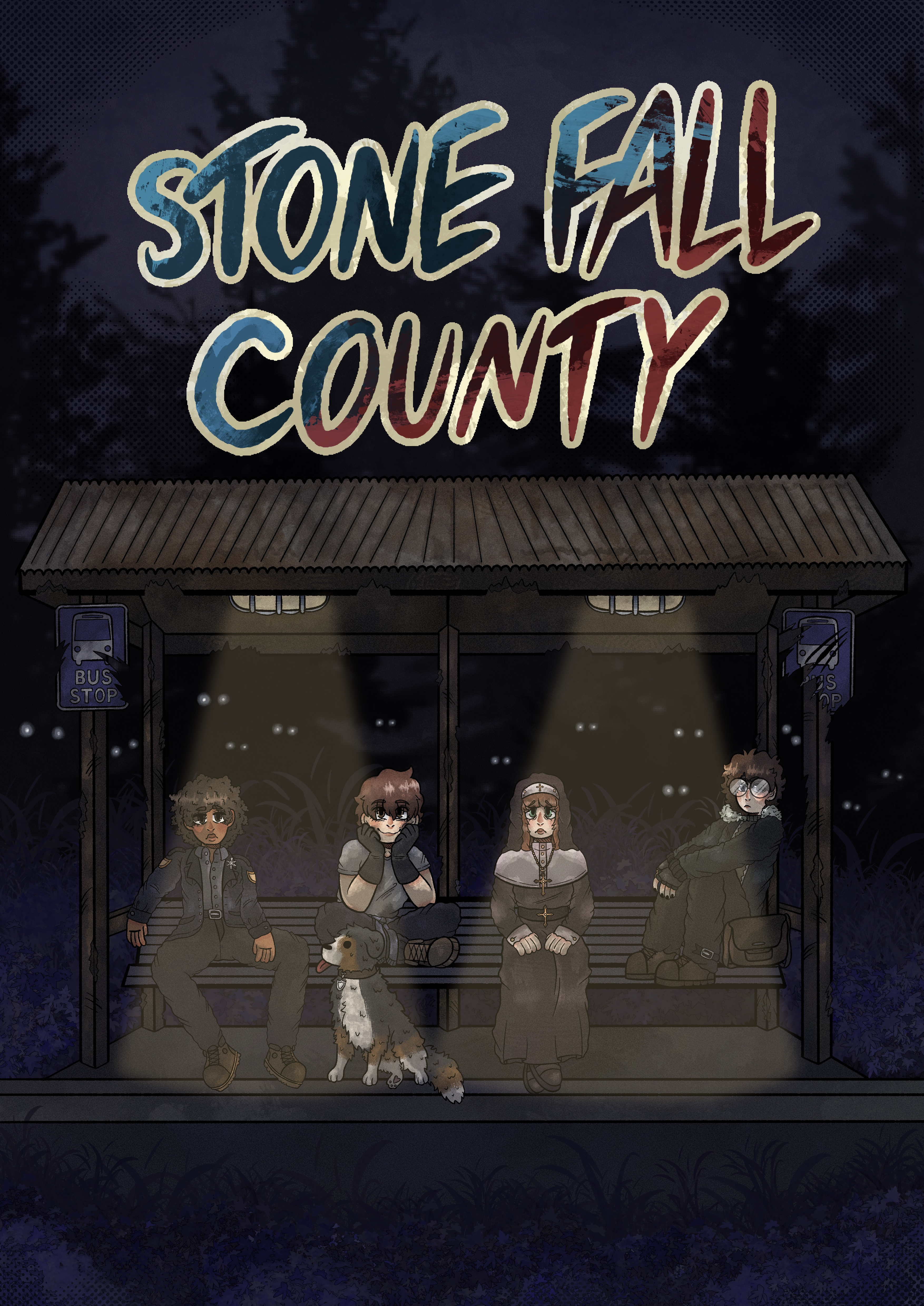 Stone Fall County Poster - May 2026 adobe graphic design illustration photoshop poster