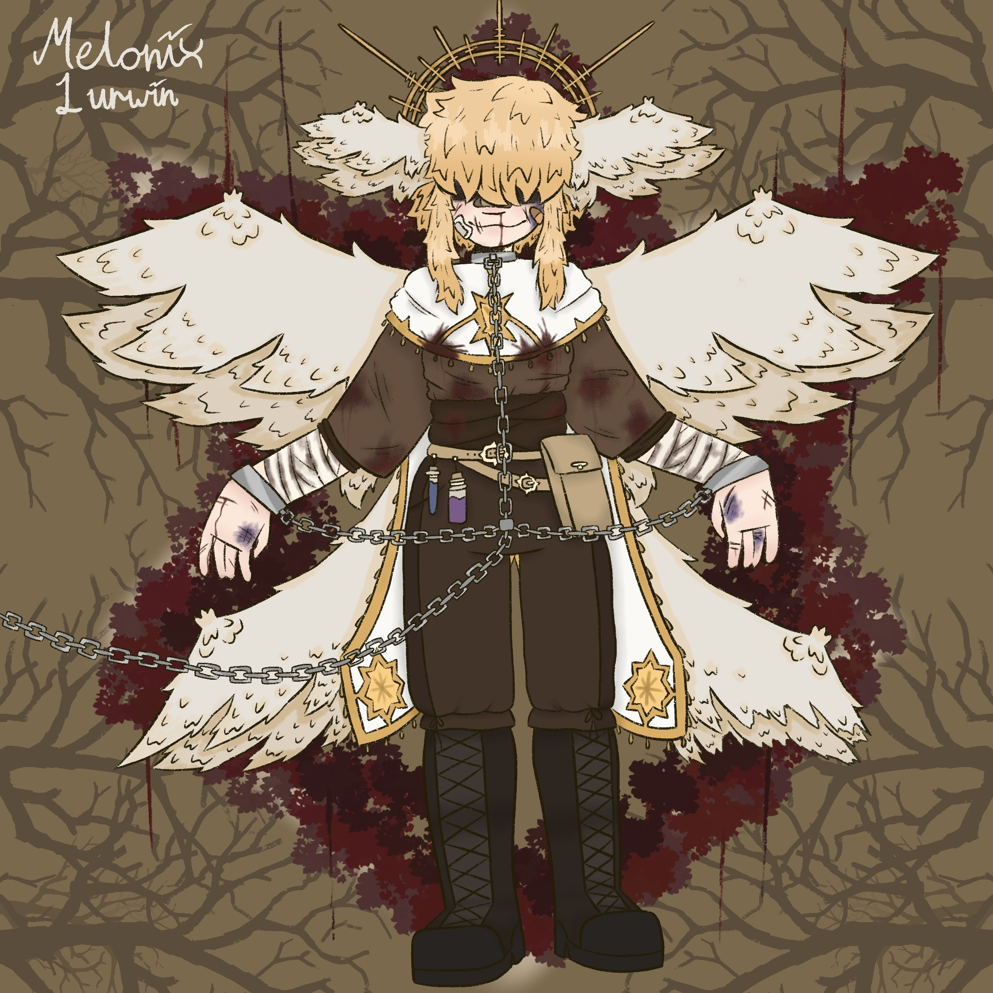 Melonix Lurwin - March 2025 character character design graphic design illustration procreate