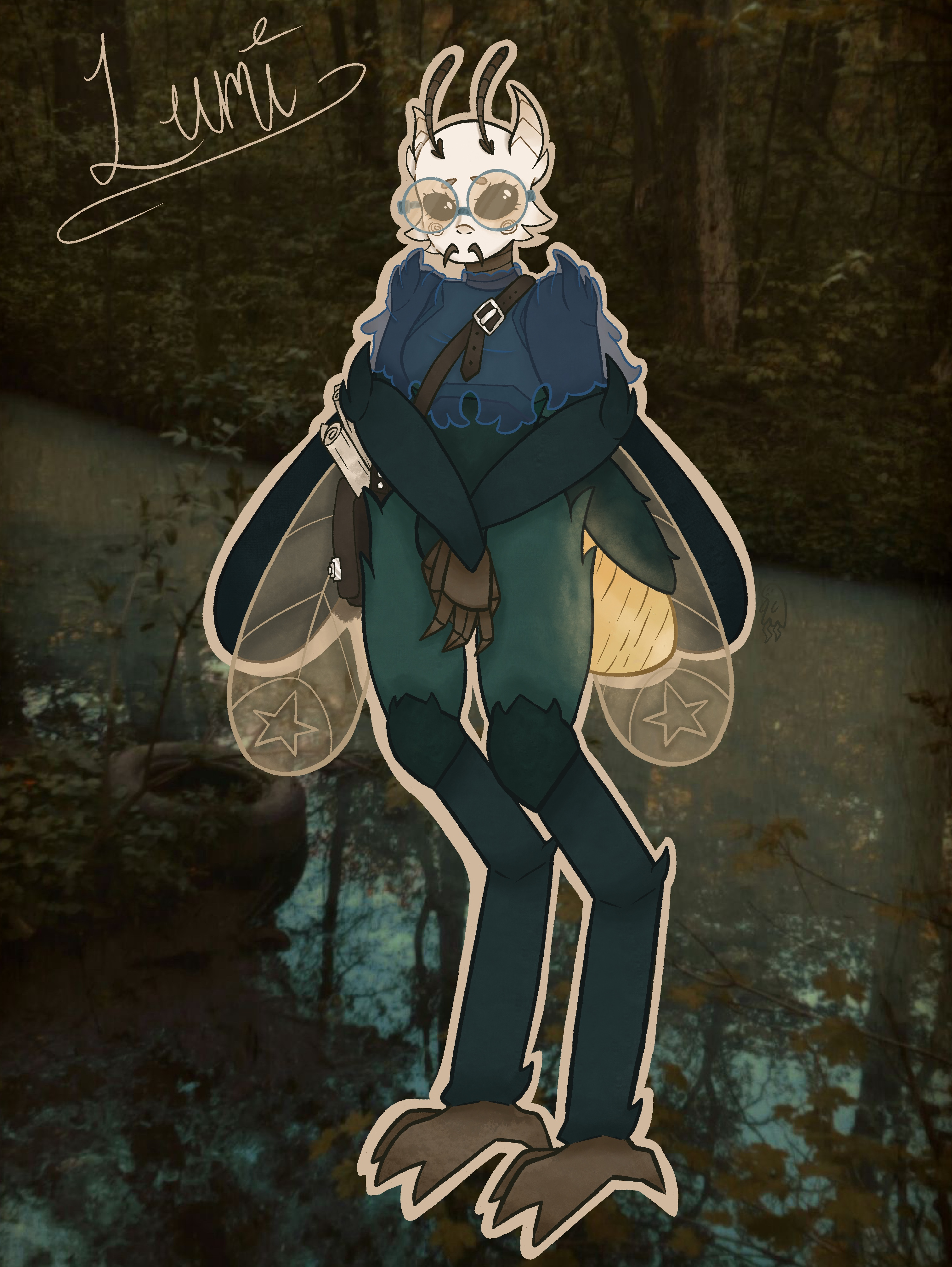 Lumi - July 2025 character design digital art graphic design illustration procreate