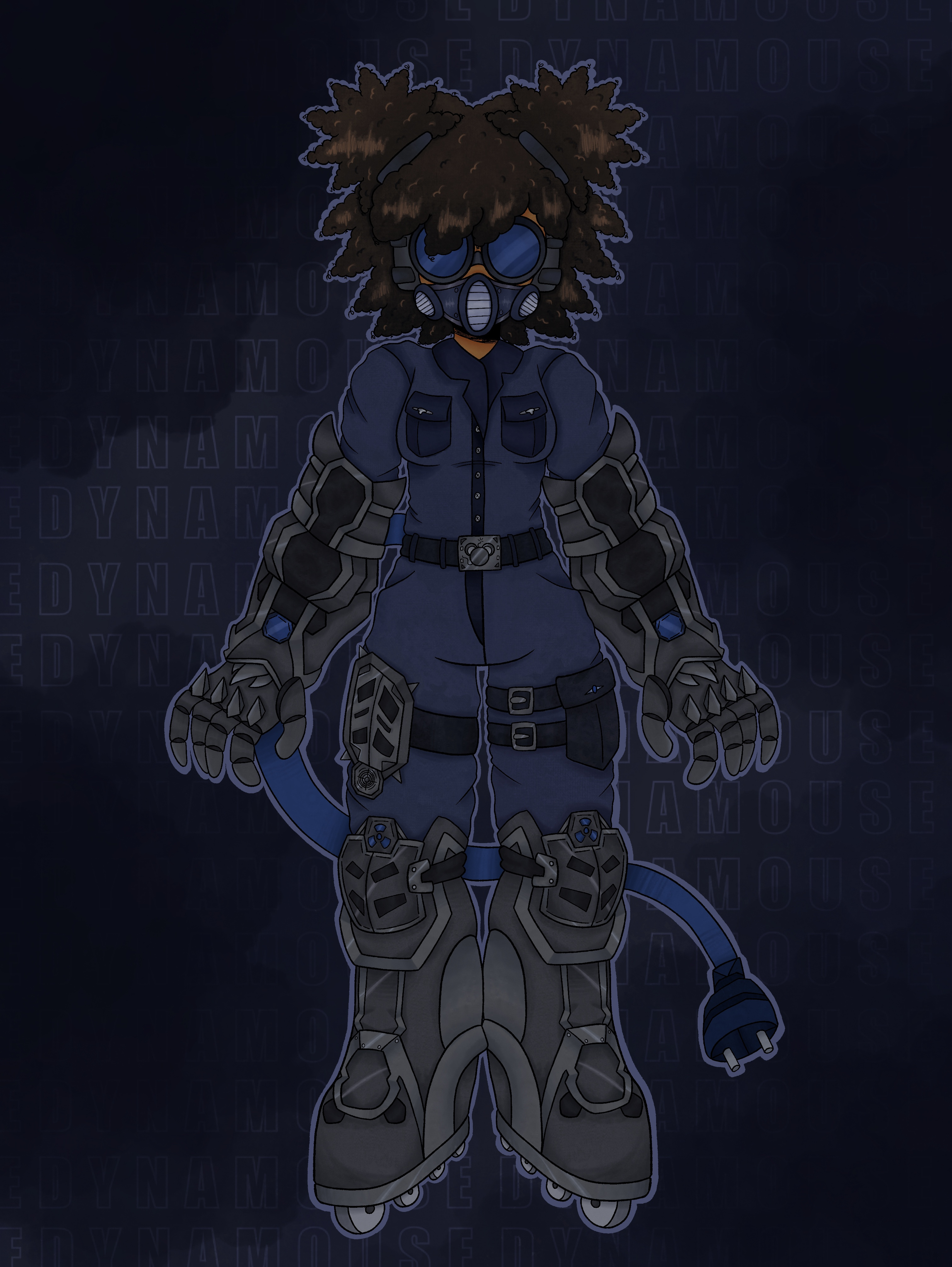 Dyna-Mouse - October & December 2025 adobe character design digital art graphic design illustration photoshop procreate
