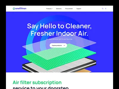 Onefiltron - Brand Identity and Website Design app icon branding design homepage illustration interface landing page logo ottawa toronto typography ui uiux ux