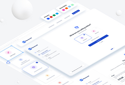 Minimal signup onboarding figma graphic design onboarding ui