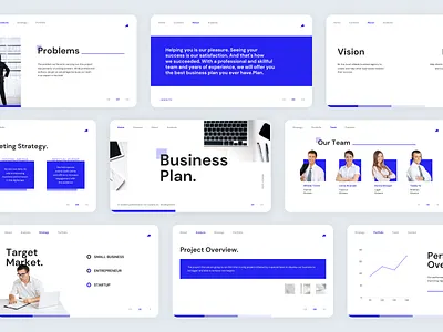 Modern Business Plan Presentation branding business business plan business strategy clean company corporate design graphic design layout marketing minimal modern presentation profile start up visual design whitespace