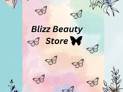 Beauty Store Logo graphic design logo