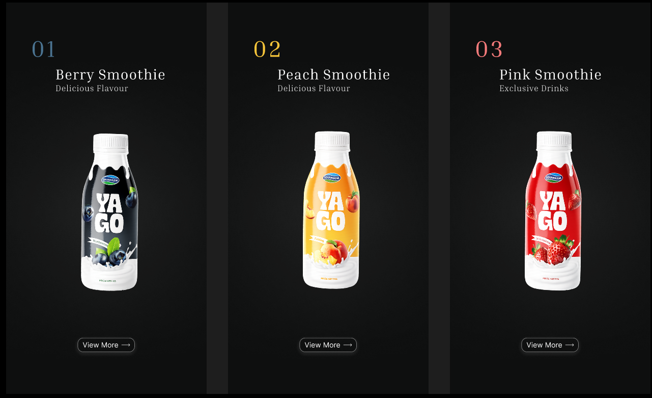 Smoothie Animation 3d animation branding motion graphics ui