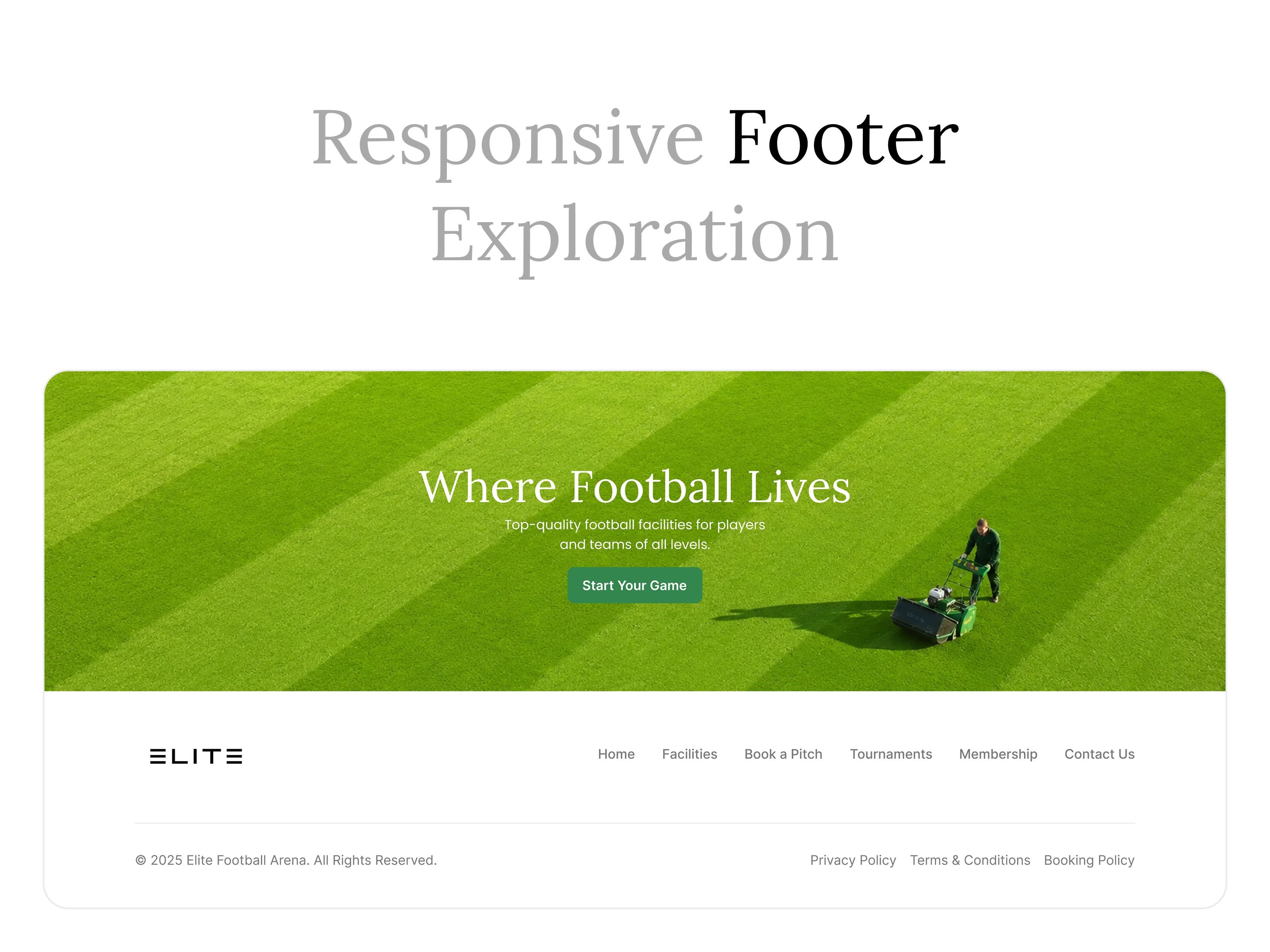 Footer UI Exploration - Responsive Footer Experience footer design responsive design responsive footer design sami designs uiux footer design