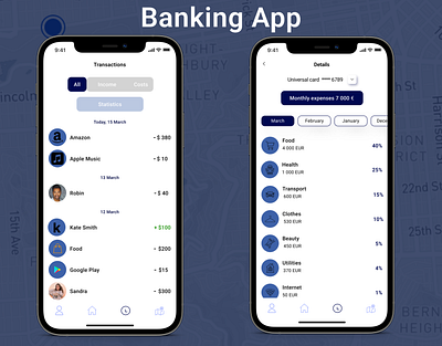 Mobile banking app design e commerce illustration mobile app mobile application ui ux web design
