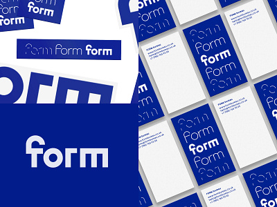 Form bureau brand identity agency architectural bureau architecture brand identity branding dynamic dynamic logo logo logotype studio typography variable variable font