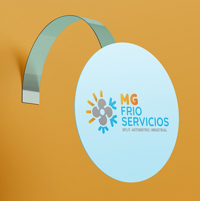 MG FRÍO SERVICIOS (IDENTIDAD VISUAL) (2022) brand branding design flat graphic design icon illustrator logo minimal photography typography vector