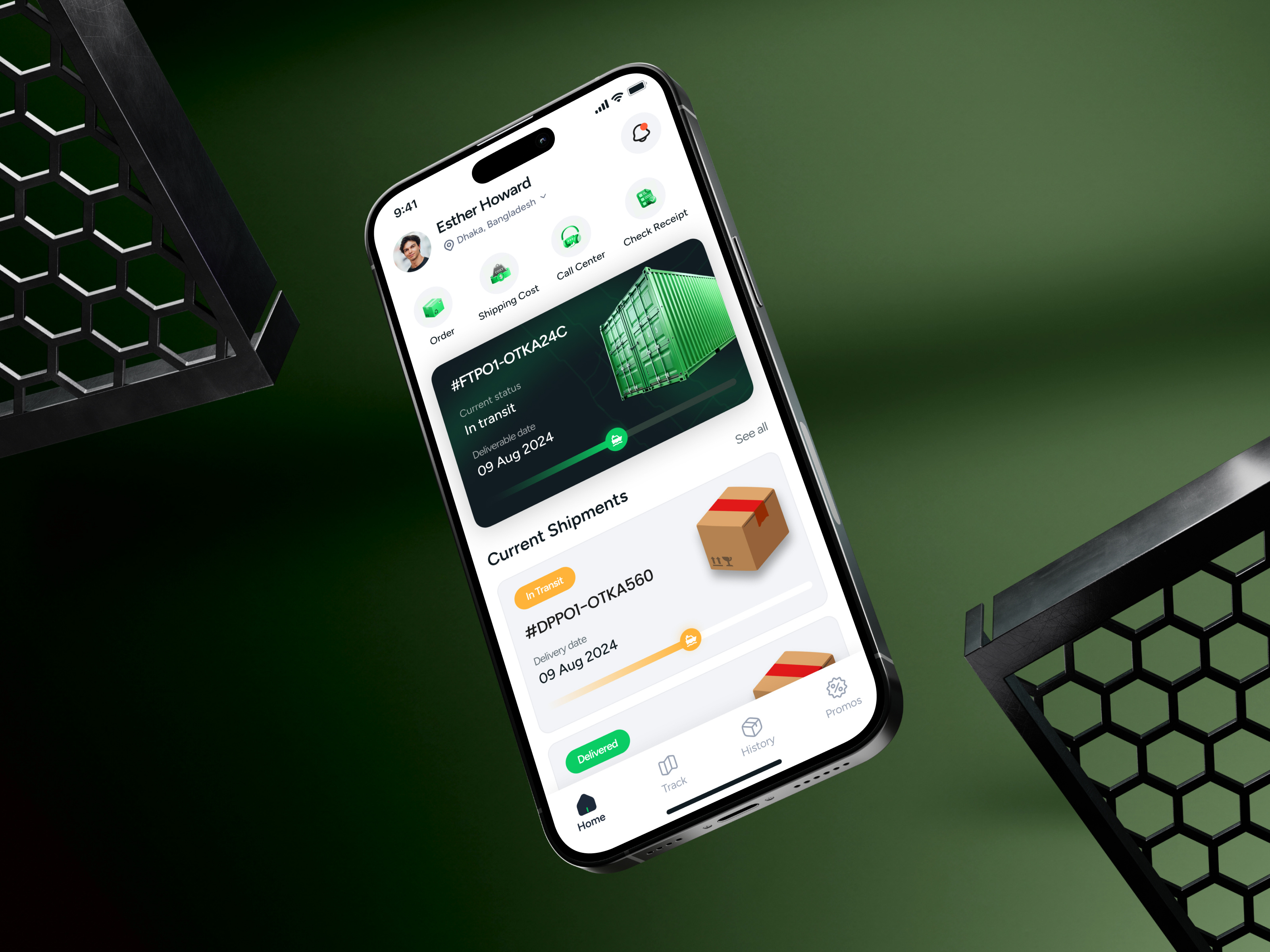 Mobile App Design for Shipping Platform app design cargo design interface logistics mobile app mobile app design mobile app ui parcel parcel delivery app product service shipment tracking shipping shipping app startup ui ux web website