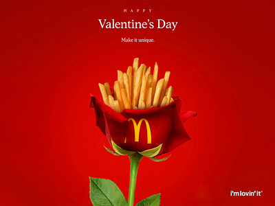 MAKE IT UNIQUE - St. Valentine's Day Postcards ( Famous brands ) brands cr creative design illustration original postcards valentines day