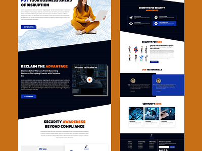 Functional and User-Friendly Homepage Design | SECALIVE brandidentity branding business design design consultant design interface designagency graphic design illustration landingpage landingpages ui web design web developer web development webagency website design