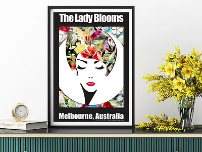 Signature Blooms art artwork beauty design fashion flowers illustration painting