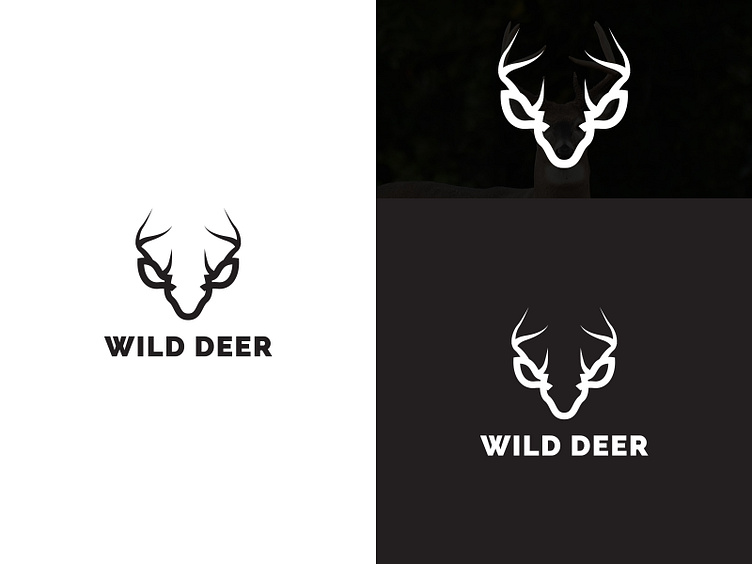 Deer Logo Design by Usama Ahmad on Dribbble