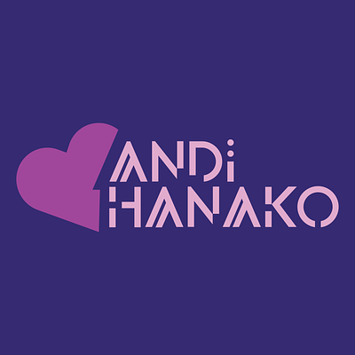 Andi Hanako brand design branding graphic design logo typography