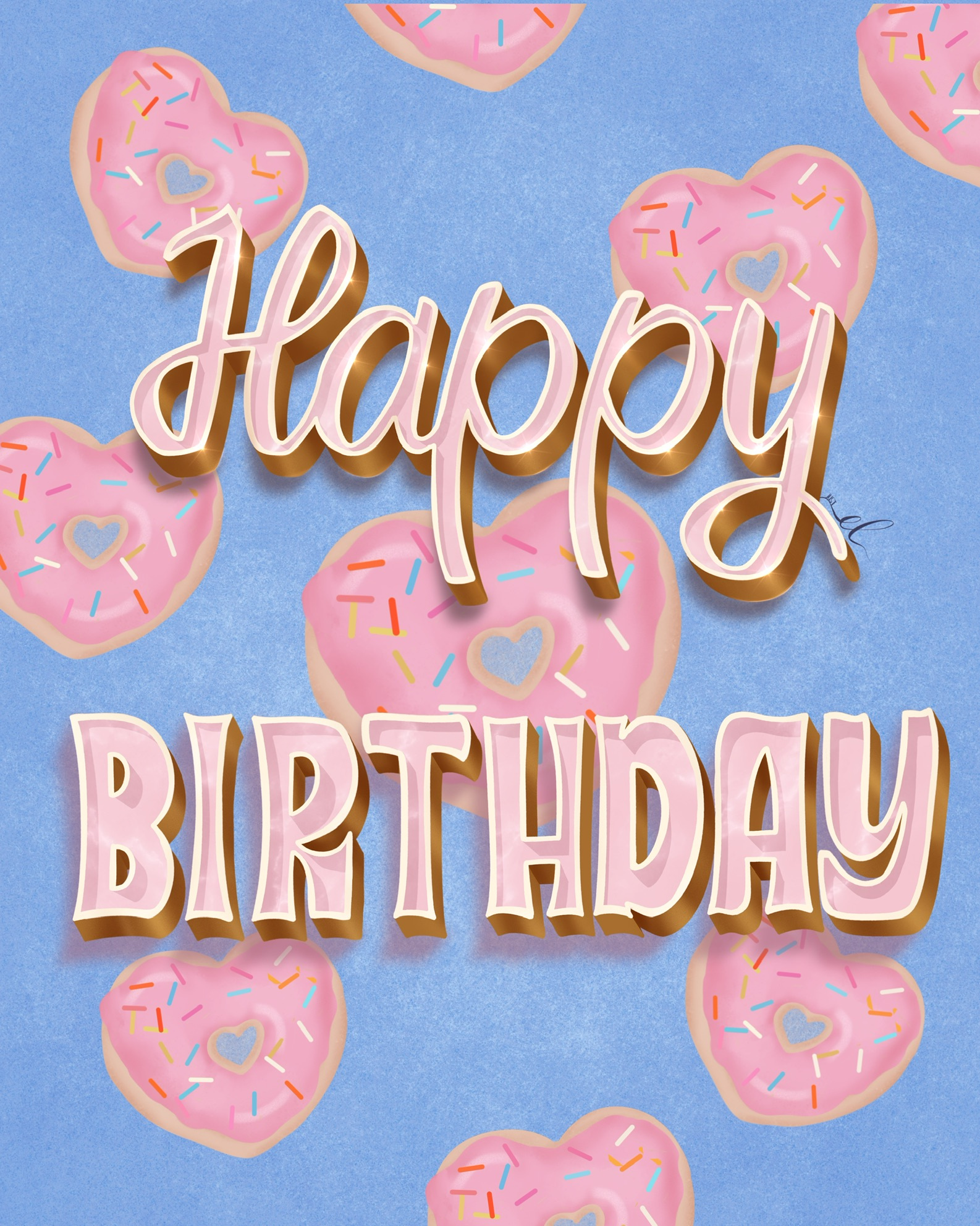 Happy Birthday Sweets by Eleanor Low on Dribbble