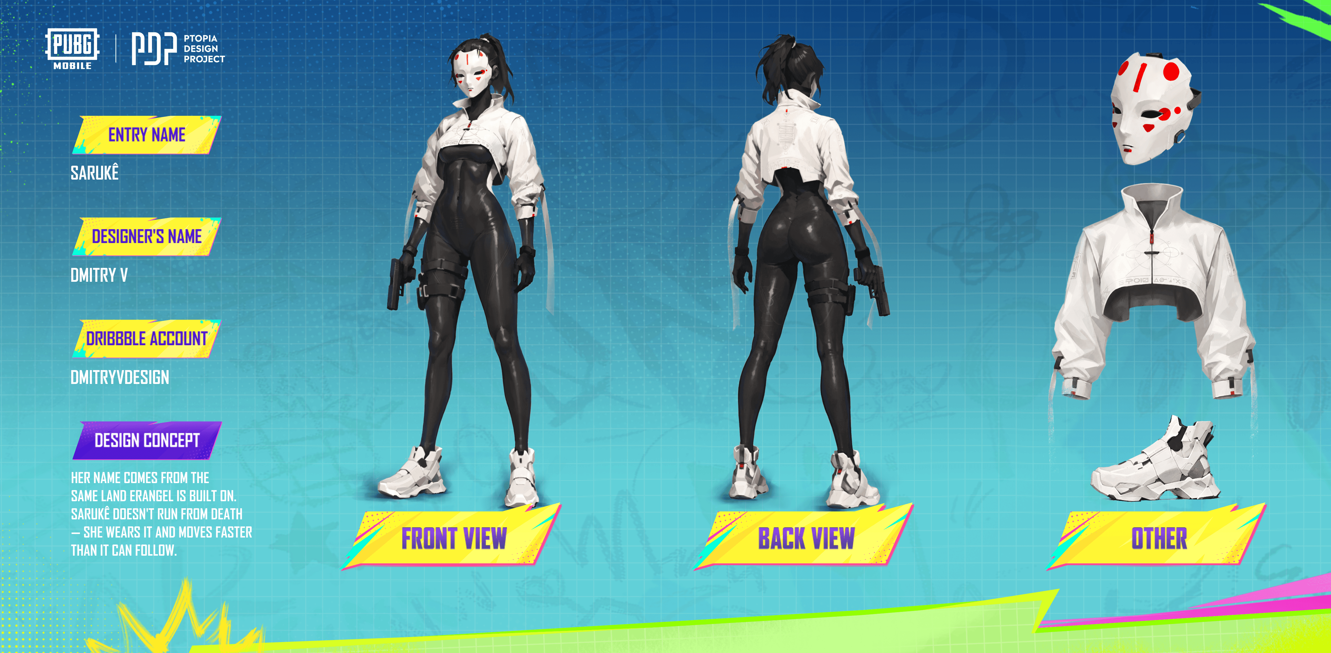 SARUKÊ character design